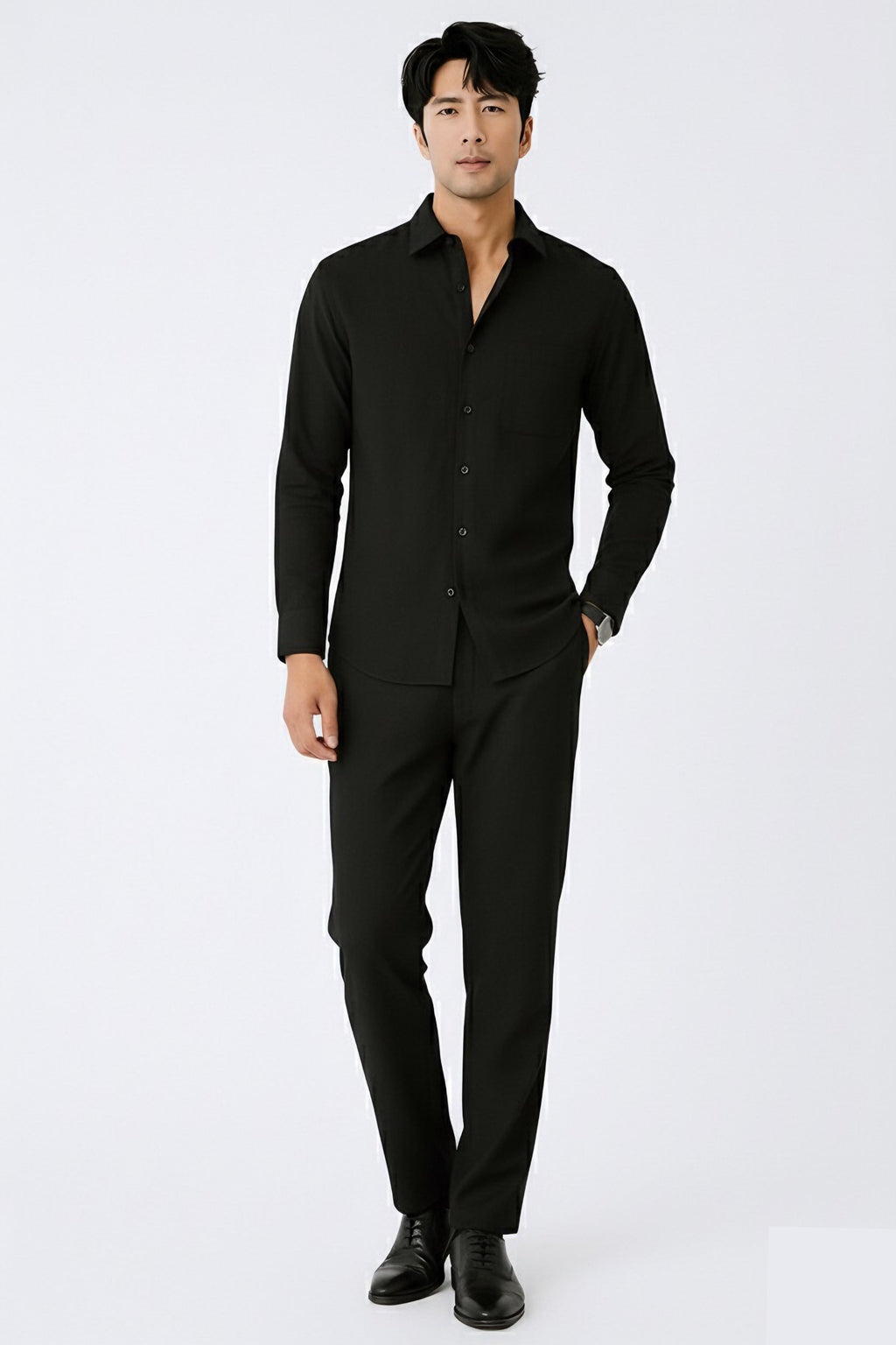 Refined Top & Bottom Set Of Linen, Luxury And Style